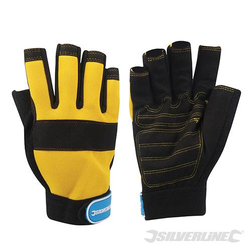 Fingerless Mechanics Gloves - 868837