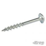 Zinc Pocket-Hole Screws Washer Head Coarse - 887993