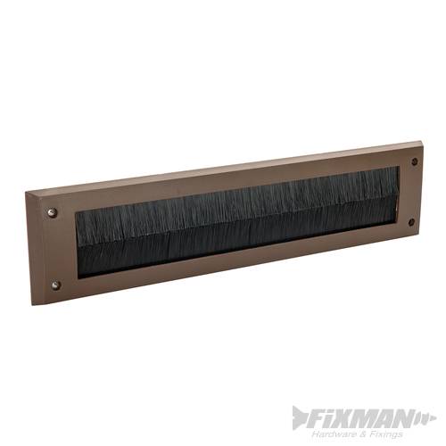 Fixman Letterbox Draught Seal 338 x 78mm Brown 894079