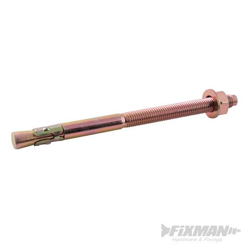 Fixman Through Bolts 10pk M10 - 10 x 40 x 100mm 894162