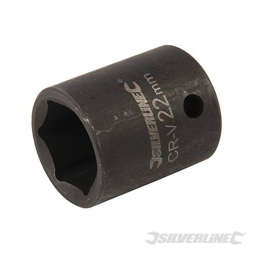 Impact Socket 1/2" Drive 6pt Metric 22mm 895642