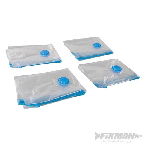 Vacuum Storage Bags 700 x 500mm 4pce 903395