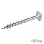 Zinc Pocket-Hole Screws Washer Head Coarse - 906072