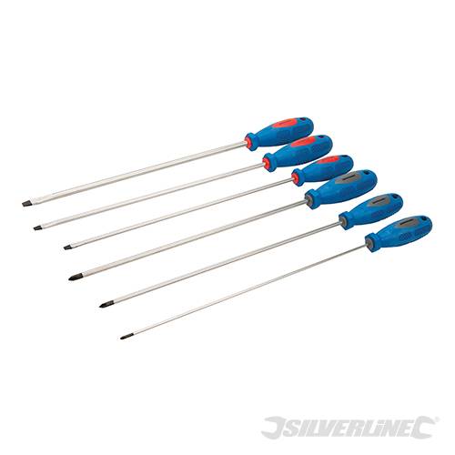 Extra-Long Screwdriver Set 6pce 6pce 909067