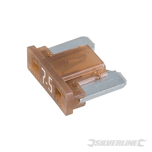 ATT Low Profile Mini Automotive Blade Fuses 10pk 7.5A Brown 909108 - Image 3