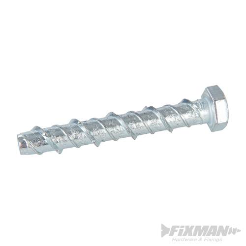 Concrete Masonry Bolts 10pk M8 x 60mm 911525