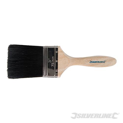 Premium Mixed-Bristle Paint Brush 75mm / 3" 913685 - Image 2
