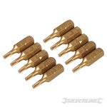 T10 Gold Screwdriver Bits 10pk - 918531