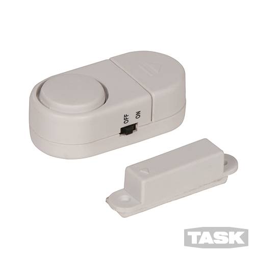 Emits piercing alarm when magnetic connection between the two parts is interrupt - 944225