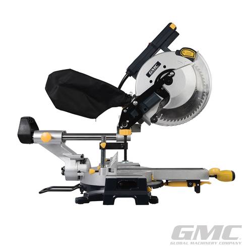 1600W Double Bar Sliding Mitre Saw 255mm - - Image 2