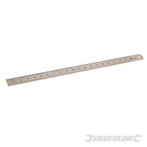 Silverline Flexible Rule 200mm 946118