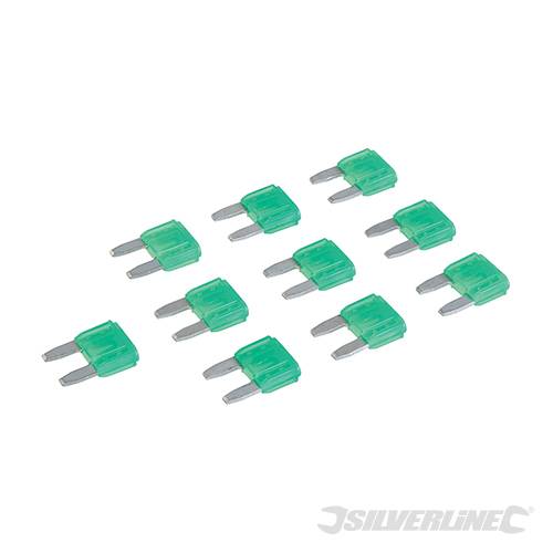 ATM Automotive Mini Blade Fuses 10pk 30A Green 946989