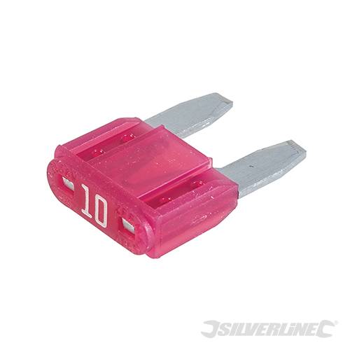 ATM Automotive Mini Blade Fuses 10pk 10A Red 948576 - Image 3