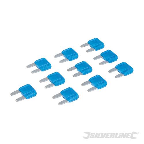 ATM Automotive Mini Blade Fuses 10pk 15A Blue 959340