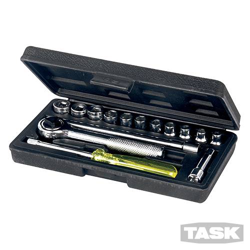 Chrome plated carbon steel speed brace, 1/2" square drive - 965784