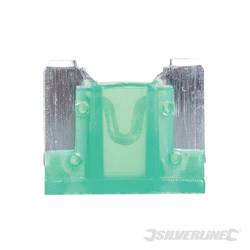 ATT Low Profile Mini Automotive Blade Fuses 10pk 30A Green 969989 - Image 2