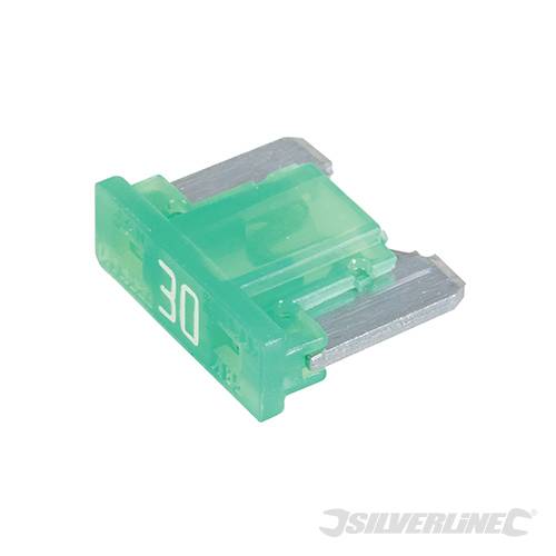 ATT Low Profile Mini Automotive Blade Fuses 10pk 30A Green 969989 - Image 3