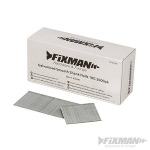 Galvanised Smooth Shank Nails 18G 5000pk 38 x 1.25mm 974546