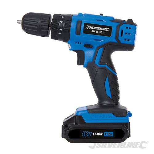 DIY 18V COMBI HAMMER DRILL 1.3AH - EU 18V EU 983743 - Image 2