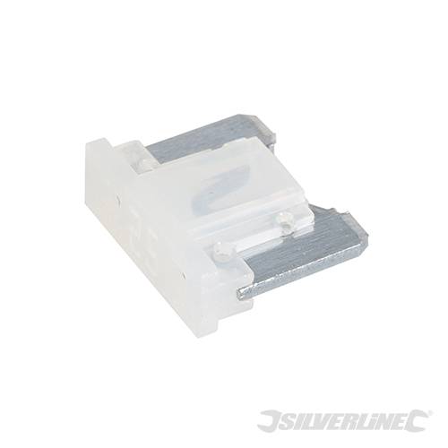 ATT Low Profile Mini Automotive Blade Fuses 10pk 25A Clear 987170 - Image 3