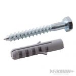 Fixman Satellite Fixing Kit 4pk M8 x 60mm 991932