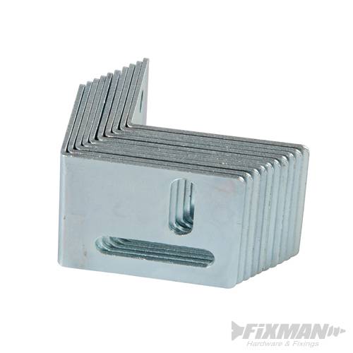 Corner Stretcher Plates 10pk 38 x 30 x 25mm 997316 - Image 3