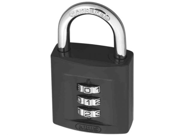 158/40 40mm Combination Padlock (3-Digit) Die-Cast Body Carded ABU15840C