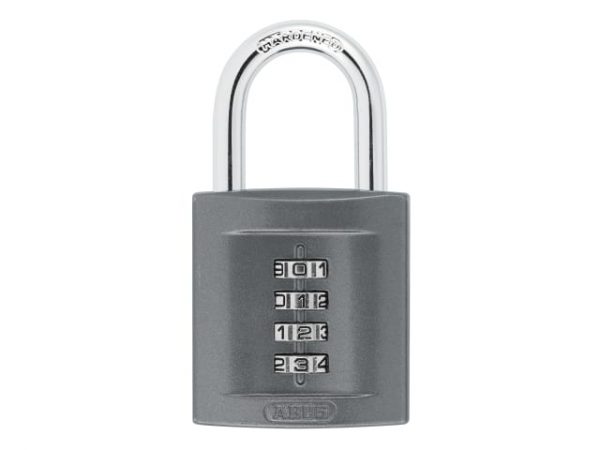 158/50 50mm Combination Padlock (4-Digit) Die-Cast Body Carded ABU15850C