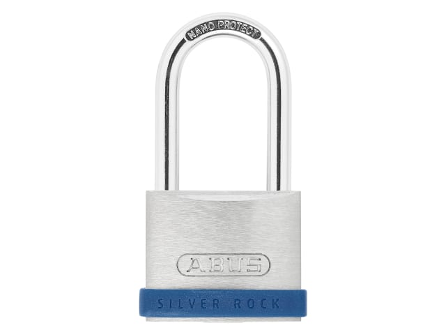 40mm Silver Rock 5 Padlock Long Shackle 40mm ABU540LS40C