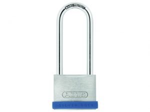40mm Silver Rock 5 Padlock Long Shackle 63mm ABU540LS63C