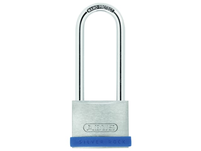 40mm Silver Rock 5 Padlock Long Shackle 63mm ABU540LS63C