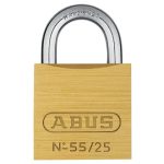 55/25mm Brass Padlock Carded ABU5525C