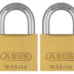 55/40mm Brass Padlocks Twin Pack ABU5540TC