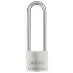 54TI/40mm TITALIUM Padlock 63mm Long Shackle Carded ABU54TI4063C