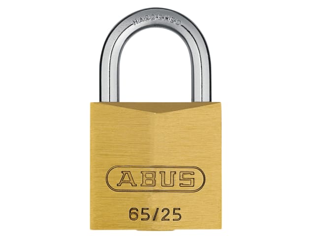 65/25mm Brass Padlock Keyed Alike 253 ABUKA03891