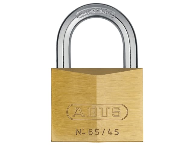 65/45mm Brass Padlock Keyed Alike 456 ABUKA03904