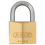 65/60mm Brass Padlock Keyed Alike 603 ABUKA08755