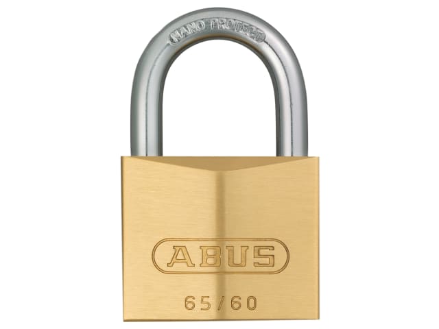 65/60mm Brass Padlock Keyed Alike 603 ABUKA08755
