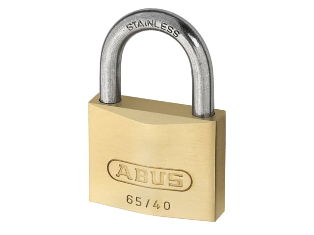 65IB/50mm Brass Padlock Stainless Steel Shackle Keyed Alike 42406 ABUKA42406