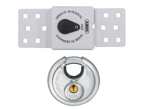 142 Series Sliding Door Van Lock & 23/70mm Diskus® Padlock ABU82983