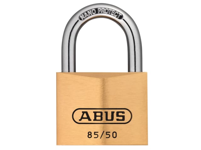 85/50mm Brass Padlock Carded ABU8550C