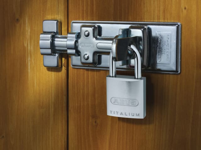 86TI/45mm TITALIUM Padlock Without Cylinder ABU86TI45 - Image 2
