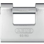 92/80mm Monoblock Brass Body Shutter Padlock ABU9280
