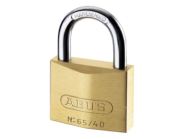65/40mm Brass Padlock Master Keyed MK65401 ABU6540MK01