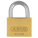 55/50mm Brass Padlock Keyed Alike 5501 ABUKA02874