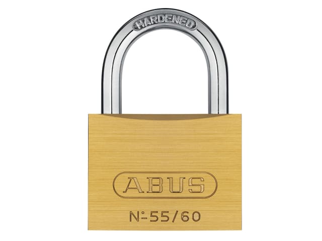 55/60mm Brass Padlock Keyed Alike 5601 ABUKA02877
