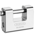92/80mm Monoblock Brass Body Shutter Padlock Carded ABU9280C