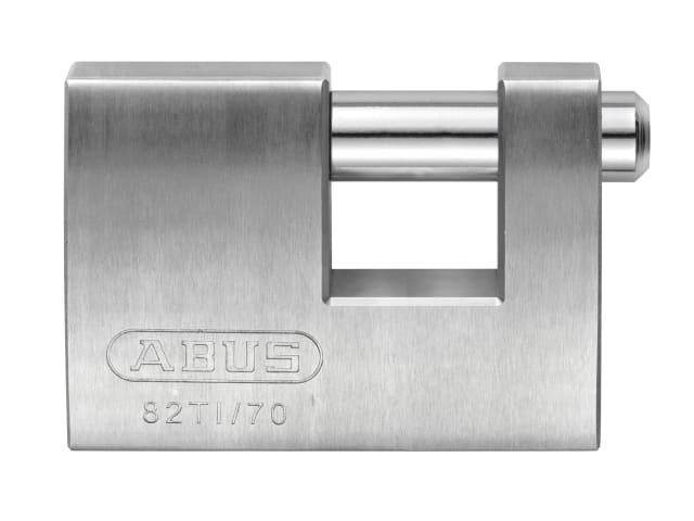 82TI/70mm TITALIUM Shutter Padlock Keyed Alike KA8518 ABUKA8518
