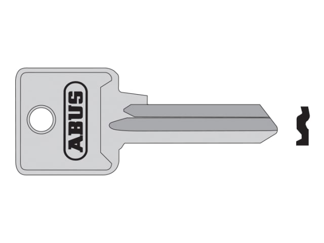 85/40 40mm L Key Blank ABUKB02696