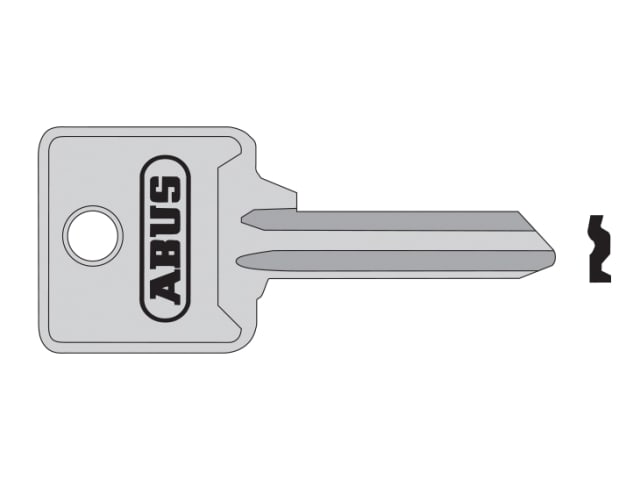 85/40 40mm Right Hand Key Blank ABUKB02702